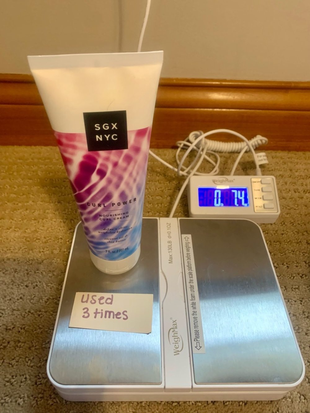 Curl Power Nourishing Curl Cream - Purple Blue Gradient - Picture 10 of 10